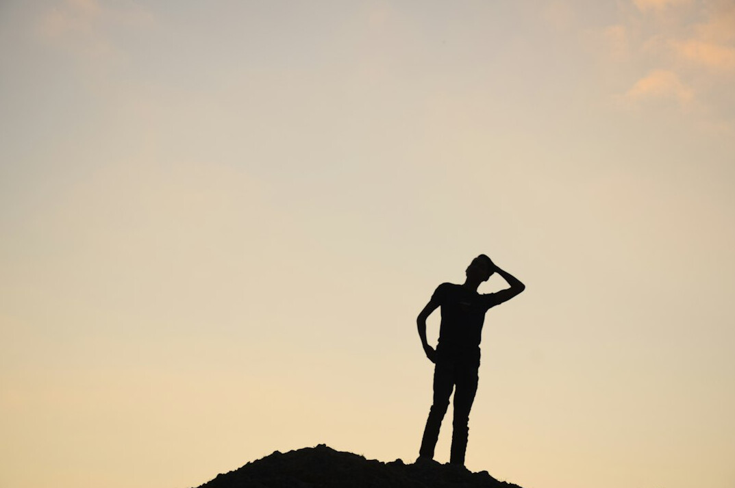 person facing challenge